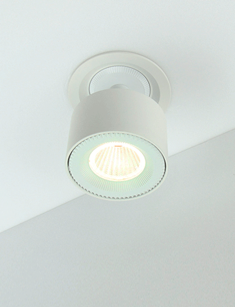 LED 서치 3인치 COB 매입등 10W (플리커프리)